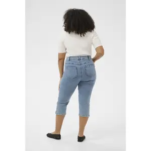 Γυναικείο Slim jeans KAFFE Curve Vilana Capri image-4