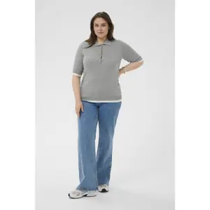 Polo da donna KAFFE Curve Lizzy image-1