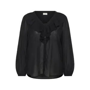 Women's blouse KAFFE Curve Lana Frill image-0