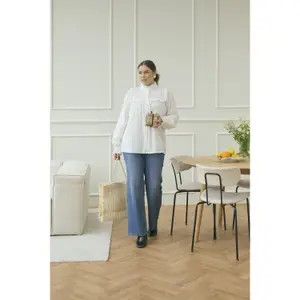 Women's Flare Jeans KAFFE Curve KCFlora image-4