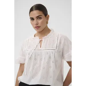 Women's blouse KAFFE Curve Liona Frill image-5