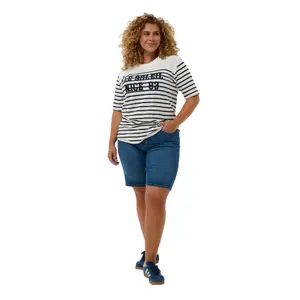 Γυναικείο T-shirt KAFFE Curve KCNalia image-2