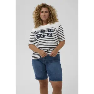 Γυναικείο T-shirt KAFFE Curve KCNalia image-1