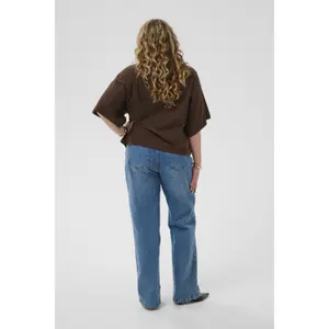 Γυναικείο T-shirt KAFFE Curve Stormi image-4