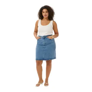 Women's tank top KAFFE Curve Carina image-2