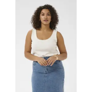 Women's tank top KAFFE Curve Carina image-1