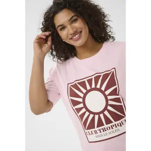 Γυναικείο T-shirt KAFFE Curve KCKelia image-5