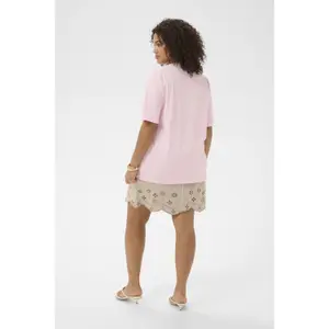 Γυναικείο T-shirt KAFFE Curve KCKelia image-4