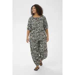 Women's blouse KAFFE Curve Berry image-2
