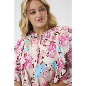 Women's blouse KAFFE Curve Hayley image-4