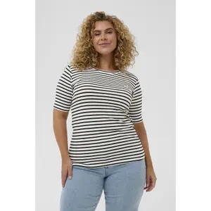 Γυναικείο T-shirt KAFFE Curve Lia image-1