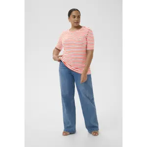 Γυναικείο T-shirt KAFFE Curve Lia image-1