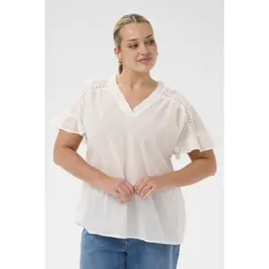 Γυναικείο T-shirt KAFFE Curve KCValeria image-1