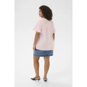 Γυναικείο T-shirt KAFFE Curve KCValeria image-4
