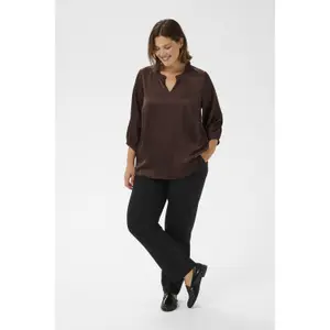 Women's blouse KAFFE Curve Amira Frill image-2