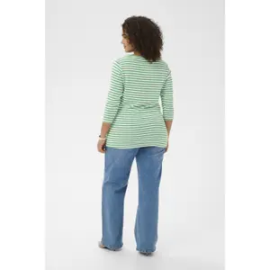 Women's long sleeve T-shirt KAFFE Curve Lia image-4