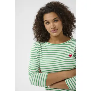 Women's long sleeve T-shirt KAFFE Curve Lia image-5