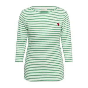 Women's long sleeve T-shirt KAFFE Curve Lia image-0