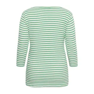 Women's long sleeve T-shirt KAFFE Curve Lia image-3