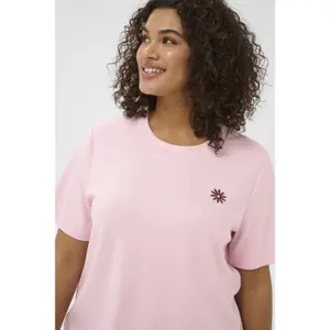 Women's T-shirt KAFFE Curve Annia image-5