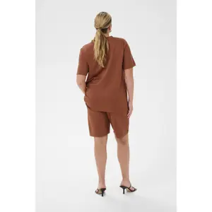Women's T-shirt KAFFE Curve KCannia image-4