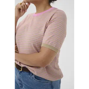 Women's knitted sweater KAFFE Curve Lizzy NO image-5