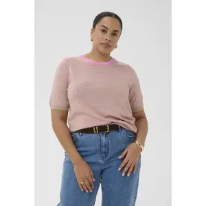 Women's knitted sweater KAFFE Curve Lizzy NO image-2