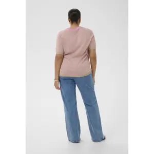 Women's knitted sweater KAFFE Curve Lizzy NO image-4