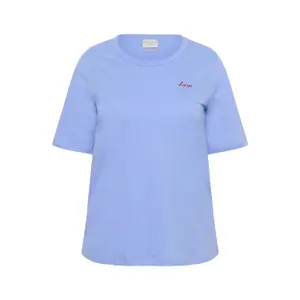 Women's T-shirt KAFFE Curve Esma image-0