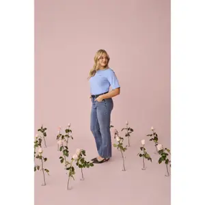Women's T-shirt KAFFE Curve Esma image-4