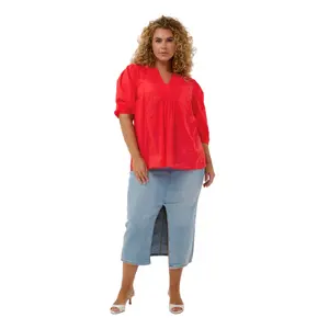 Women's blouse KAFFE Curve Karlia image-1