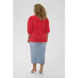 Women's blouse KAFFE Curve Karlia image-4