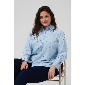 Woman's shirt KAFFE Curve Kcgiuly image-4