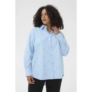 Women's blouse KAFFE Curve KCGiuly Heart image-2