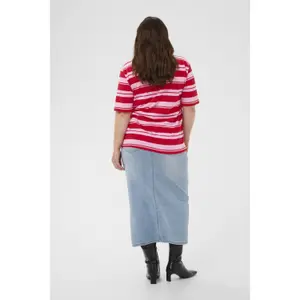 Women's T-shirt KAFFE Curve KCWinni image-4