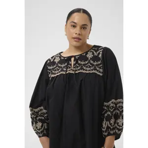 Women's blouse KAFFE Curve Kckit image-1