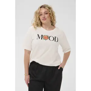 Γυναικείο T-shirt KAFFE Curve Kcalma image-2