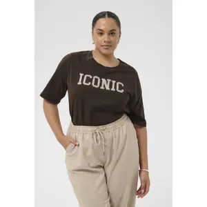 Γυναικείο T-shirt KAFFE Curve Alma image-1