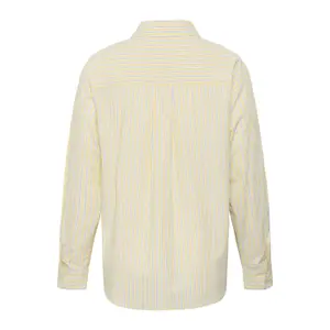 Women's long sleeve shirt KAFFE Curve Kcesther image-3