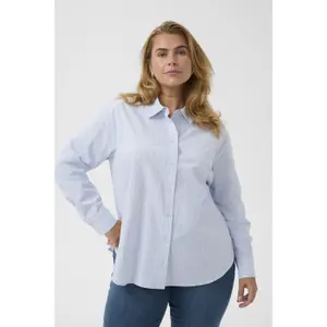 Women's long sleeve shirt KAFFE Curve Kcesther image-2
