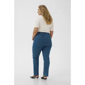 Women's regular jeans KAFFE Curve Kcastelia image-6