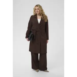 Women's long blazer KAFFE Curve KCluma image-2