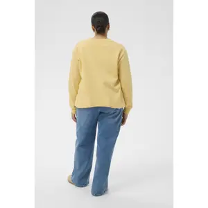 Sweatshirt woman KAFFE Curve Roselda image-4