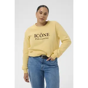 Sweatshirt woman KAFFE Curve Roselda image-1