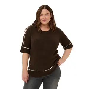 Woman sweater KAFFE Curve Kcjinja image-1