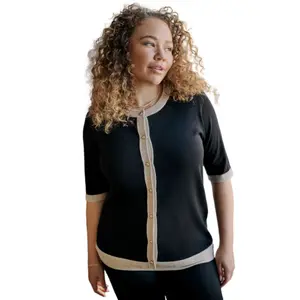 Women's cardigan KAFFE Curve Kclizzy image-3