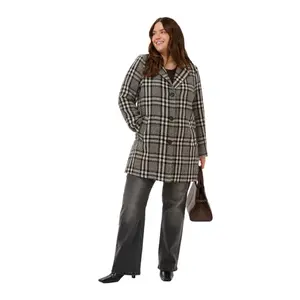 Women's coat KAFFE Curve Vibeka image-3