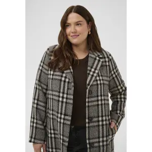 Women's coat KAFFE Curve Vibeka image-6