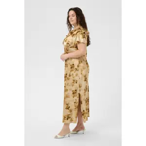 Women's dress KAFFE Curve Kcjamie Frill image-4