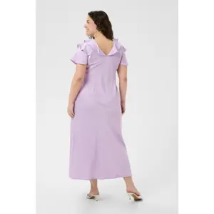 Women's dress KAFFE Curve Kcjamie Frill image-3